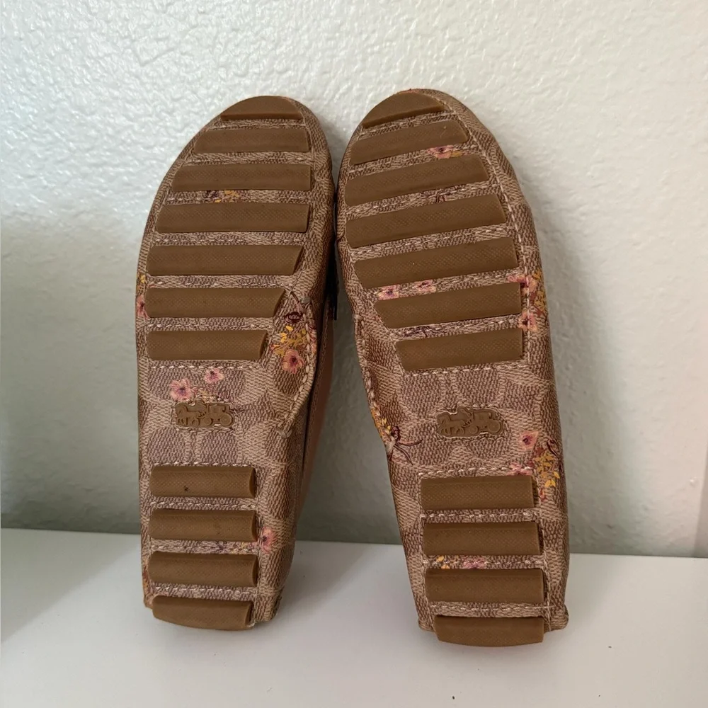 Coach Pink and Brown Loafers - Picture 6 of 8